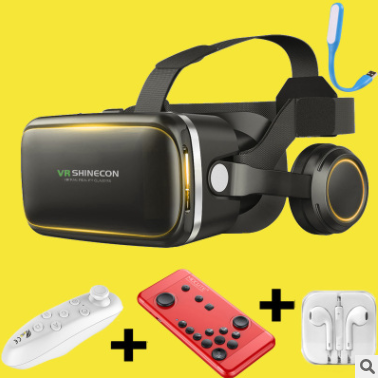 Gafas de Realidad Virtual VR Shinecon 120° con Auriculares Estéreo para Smartphone - Image 8