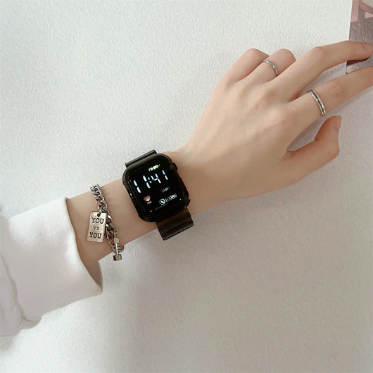 Reloj Digital LED de Pantalla Cuadrada - Image 10