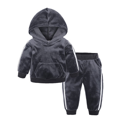 Conjunto Doble de Terciopelo para Niños - Image 23