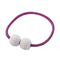 Magnetic Curtain Tiebacks Pearl Beads Dark Morado