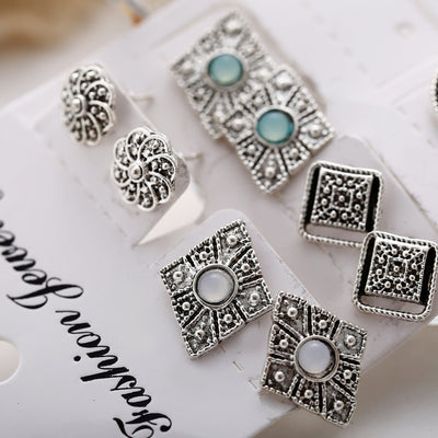 Juego de 5 Pares de Aretes Versátiles - Image 2