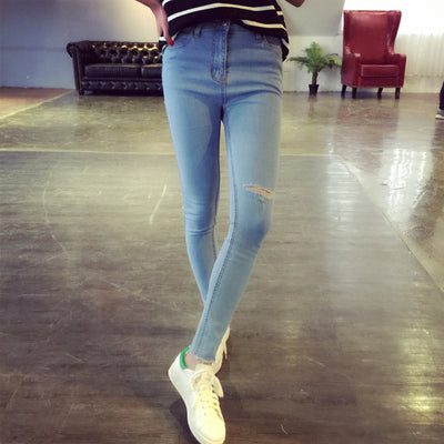 Pantalones Casuales Rotos con Estilo Urbano - Image 5