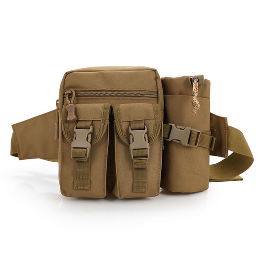Bolsa Táctica Impermeable para Cintura con Compartimentos para Botellas - Image 5