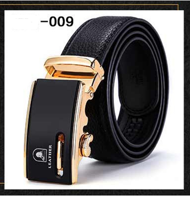 Cinturón de Cuero Ejecutivo para Hombre con Hebilla Automática de Dos Capas - Image 18