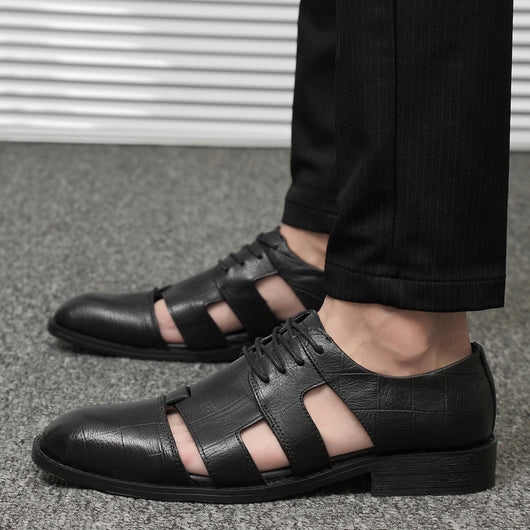 Zapatos Formales Ejecutivos para Hombre con Diseño Hueco y Hebilla Cómoda - Image 10