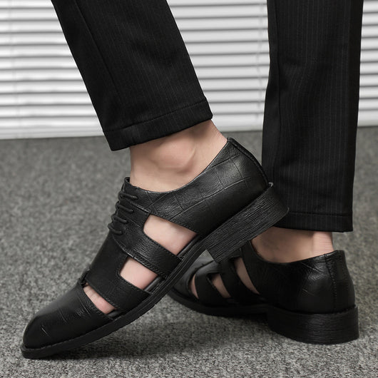 Zapatos Formales Ejecutivos para Hombre con Diseño Hueco y Hebilla Cómoda - Image 11