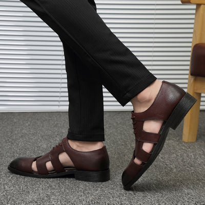 Zapatos Formales Ejecutivos para Hombre con Diseño Hueco y Hebilla Cómoda - Image 13