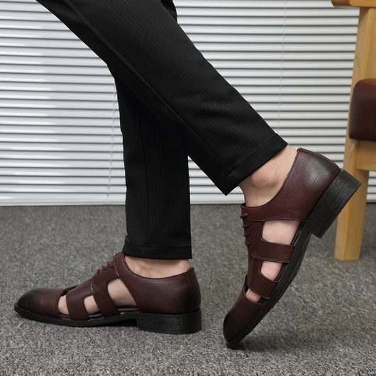 Zapatos Formales Ejecutivos para Hombre con Diseño Hueco y Hebilla Cómoda - Image 13