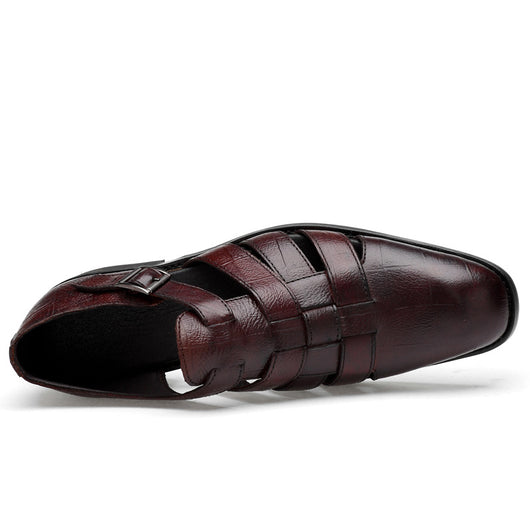Zapatos Formales Ejecutivos para Hombre con Diseño Hueco y Hebilla Cómoda - Image 20