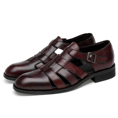 Zapatos Formales Ejecutivos para Hombre con Diseño Hueco y Hebilla Cómoda - Image 21