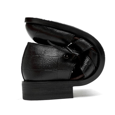 Zapatos Formales Ejecutivos para Hombre con Diseño Hueco y Hebilla Cómoda - Image 23