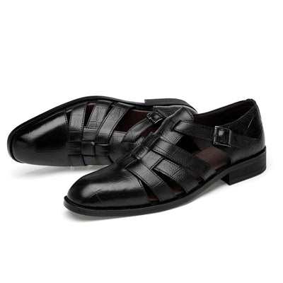 Zapatos Formales Ejecutivos para Hombre con Diseño Hueco y Hebilla Cómoda - Image 32