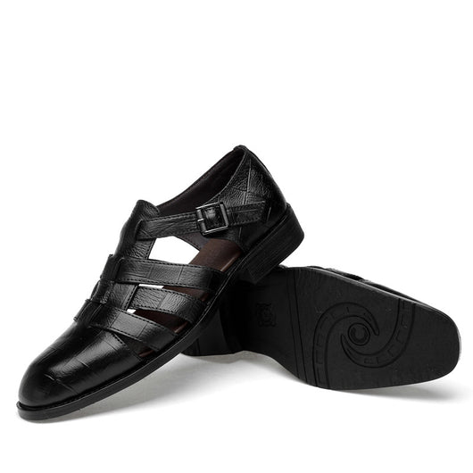 Zapatos Formales Ejecutivos para Hombre con Diseño Hueco y Hebilla Cómoda - Image 33