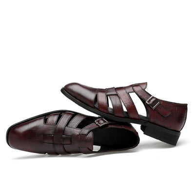 Zapatos Formales Ejecutivos para Hombre con Diseño Hueco y Hebilla Cómoda - Image 36