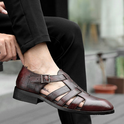 Zapatos Formales Ejecutivos para Hombre con Diseño Hueco y Hebilla Cómoda - Image 40