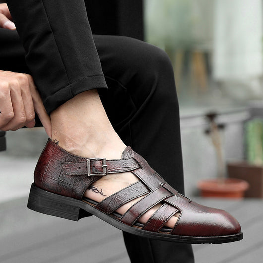 Zapatos Formales Ejecutivos para Hombre con Diseño Hueco y Hebilla Cómoda - Image 40