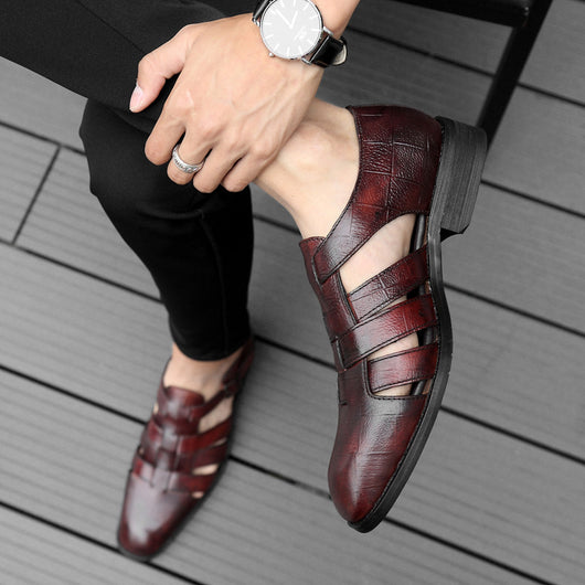 Zapatos Formales Ejecutivos para Hombre con Diseño Hueco y Hebilla Cómoda - Image 41