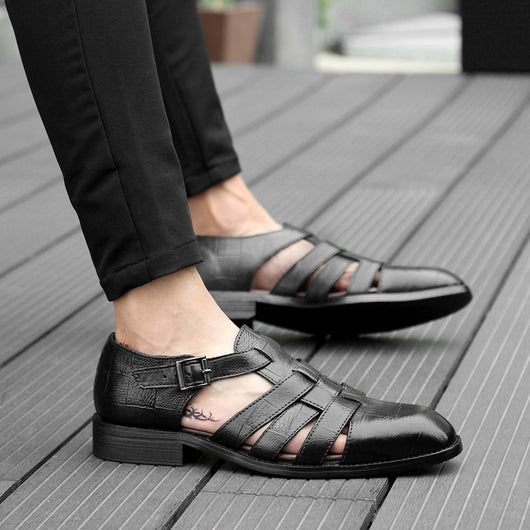 Zapatos Formales Ejecutivos para Hombre con Diseño Hueco y Hebilla Cómoda - Image 43