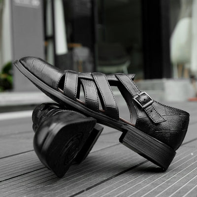 Zapatos Formales Ejecutivos para Hombre con Diseño Hueco y Hebilla Cómoda - Image 50
