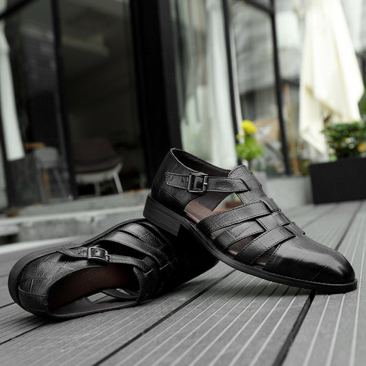 Zapatos Formales Ejecutivos para Hombre con Diseño Hueco y Hebilla Cómoda - Image 51
