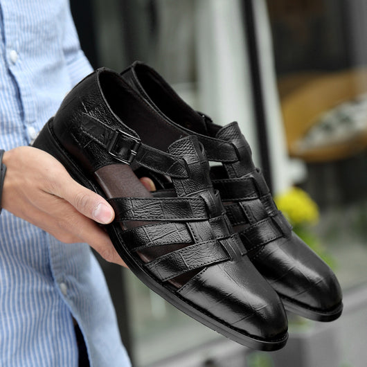 Zapatos Formales Ejecutivos para Hombre con Diseño Hueco y Hebilla Cómoda - Image 52