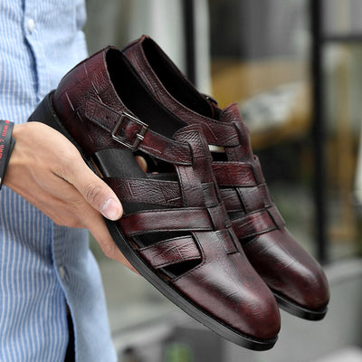 Zapatos Formales Ejecutivos para Hombre con Diseño Hueco y Hebilla Cómoda - Image 53