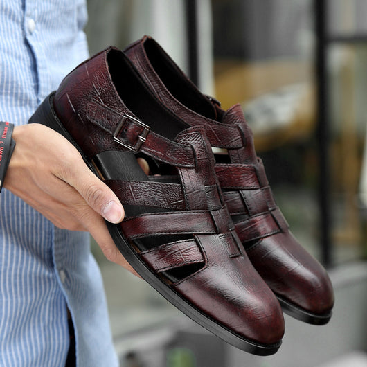 Zapatos Formales Ejecutivos para Hombre con Diseño Hueco y Hebilla Cómoda - Image 53