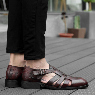Zapatos Formales Ejecutivos para Hombre con Diseño Hueco y Hebilla Cómoda - Image 55