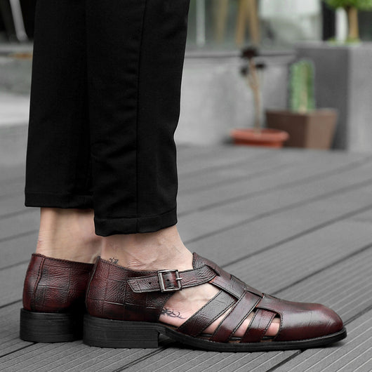 Zapatos Formales Ejecutivos para Hombre con Diseño Hueco y Hebilla Cómoda - Image 55