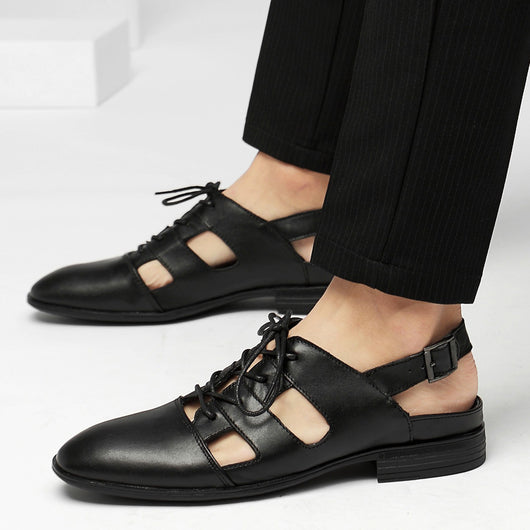 Zapatos Formales Ejecutivos para Hombre con Diseño Hueco y Hebilla Cómoda - Image 56