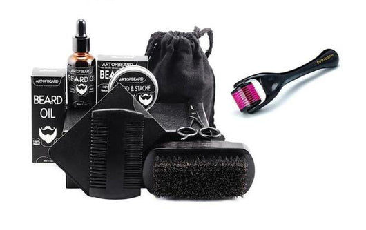 Set Completo de Cuidado de Barba Bluezoo - 7 Piezas Profesionales - Image 13