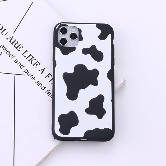 Funda Protectora Celular con Diseño de Manchas de Vaca