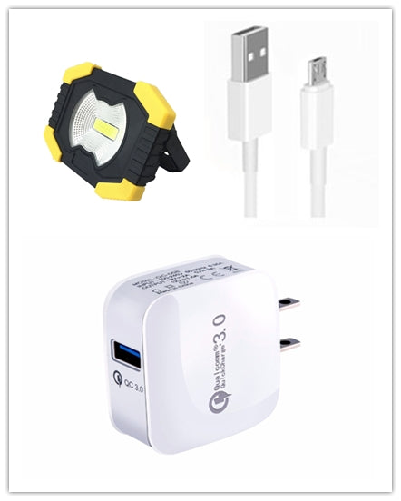 Lámpara Portátil Multifunción con Luz de Inundación - Image 13