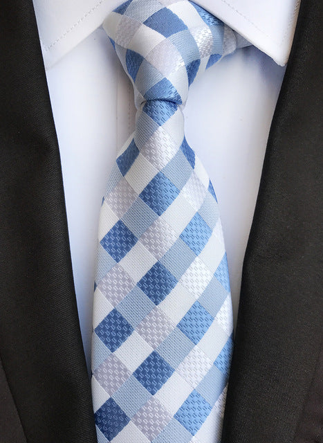 Conjunto Elegante de Corbata, Bufanda y Puños para Hombre - Image 17