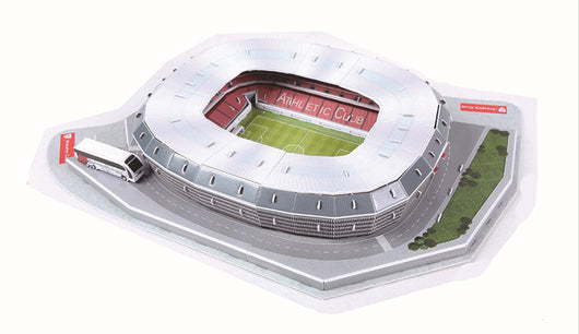 Rompecabezas 3D Estadio de Fútbol Europeo - Modelo de Construcción DIY - Image 33