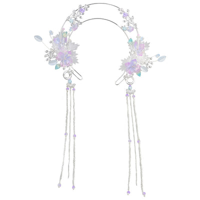 Diadema Hada Antigüa con Borlas Movibles - Image 5
