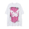 Playera Suelta con Estampado Mariposa Abstracto para Hombre