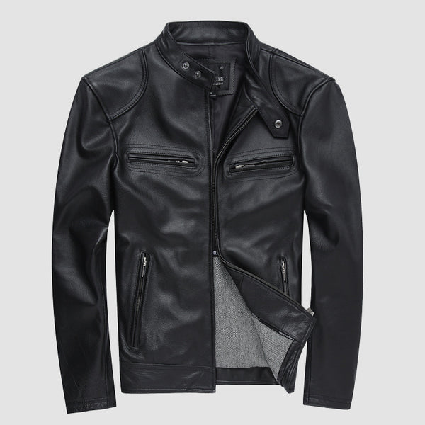 Chaqueta de Cuero Casual Premium