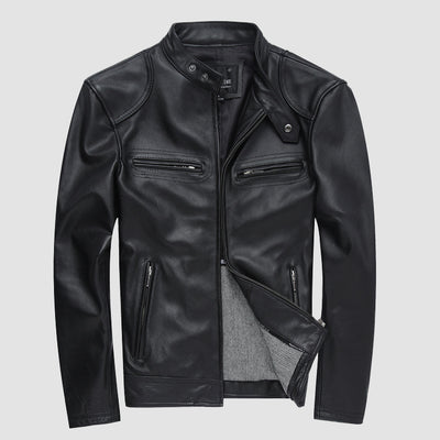 Chaqueta de Cuero Casual Premium
