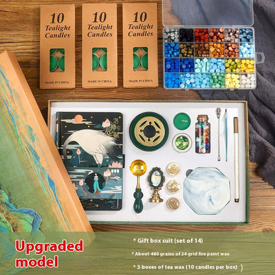 Set Completo de Sellos de Cera Retro Vintage - Kit DIY Artesanal con Diseños Antiguos - Image 14