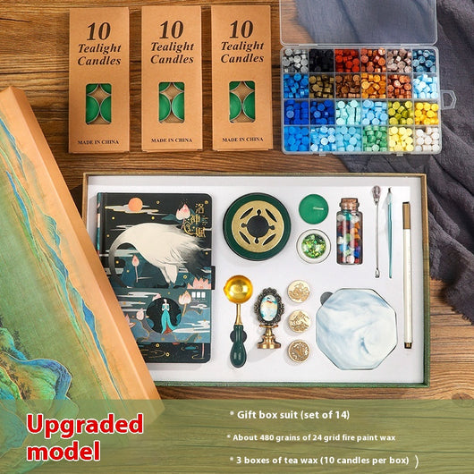 Set Completo de Sellos de Cera Retro Vintage - Kit DIY Artesanal con Diseños Antiguos - Image 14