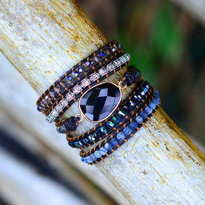 Pulsera Bohemia Multicapa Decorativa - Image 4