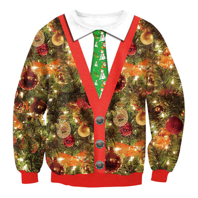 Suéter Navideño Divertido Santa y Elfo para Hombre y Mujer - Image 18