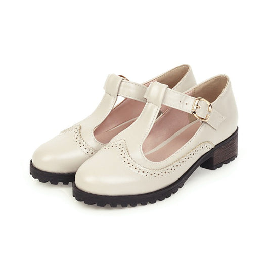 Zapatos de Verano Calados para Mujer con Tacón Bajo - Image 16
