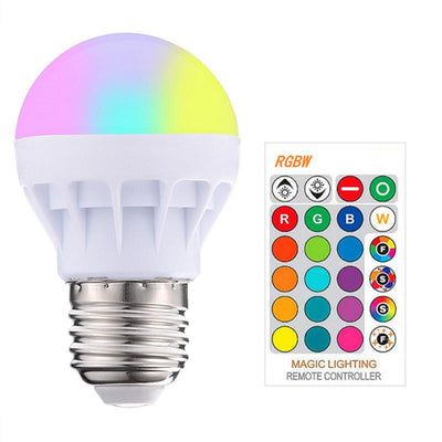 Foco LED RGB 3W Multicolor con Control Remoto - Image 4