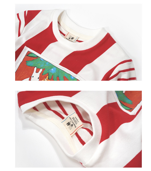 Suéter Infantil Cuello Redondo con Estampado Cartoon - Image 3