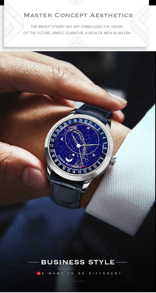 Reloj Mecánico Automático Tipo Estrella para Hombre - Image 7