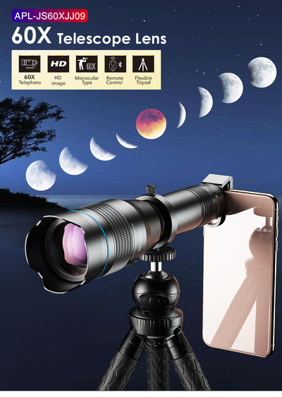 Lente Teleobjetivo Móvil APEXEL - Zoom Profesional para tu Smartphone - Image 5