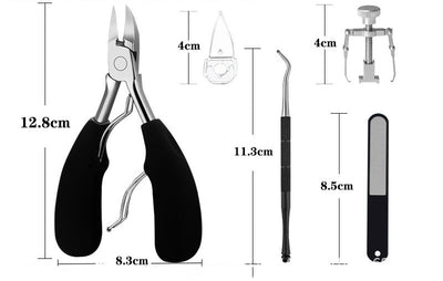 Set Profesional de 5 Piezas para Manicura y Pedicura - Image 4