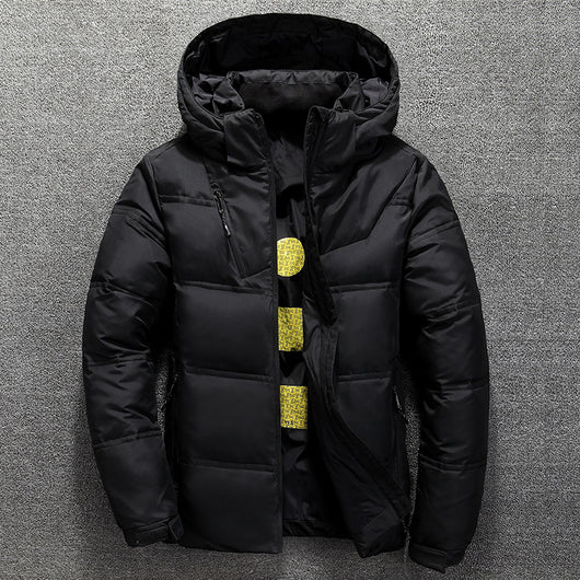 Chaqueta Abrigadora con Capucha para Invierno - Image 3